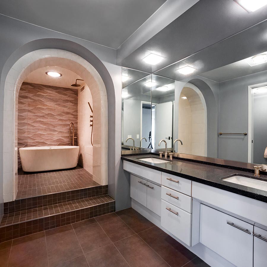 Image of remodeled bathroom